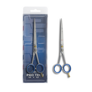 Dim Gray The Shave Factory Pro Tech Collection Shears 6.5" - Matt Silver