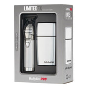 BaBylissPRO LimitedFX Silver Trimmer & Double Foil Shaver