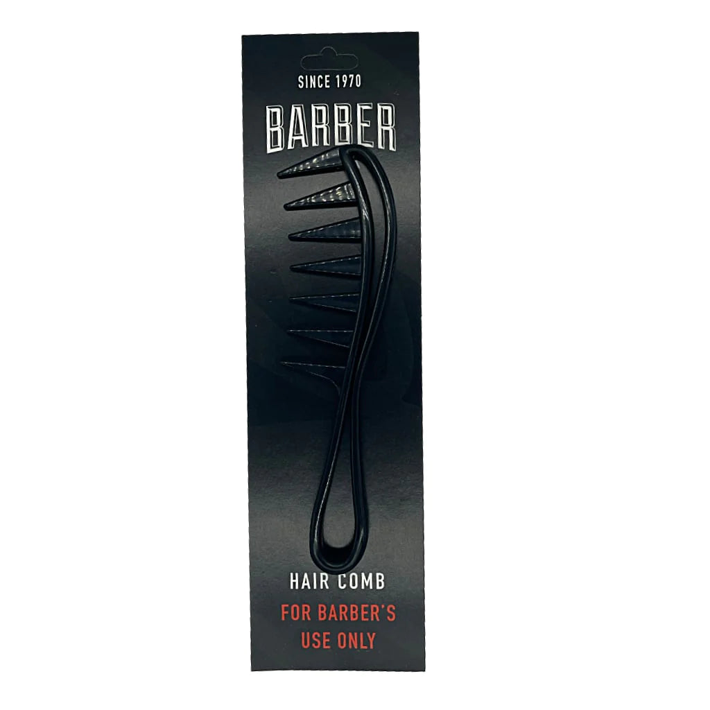 Barber Marmara Comb No.034 - Peigne double face pour cheveux et barbe