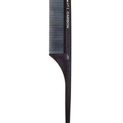 Dark Slate Gray Cricket Carbon  C50 Fine Toothed Rattail Comb