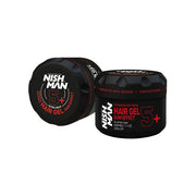 Black Nishman Hair Styling Gel Gum Effect 5 Plus 10.1 oz / 300ml