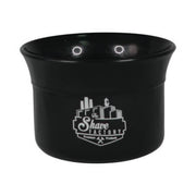 Black The Shave Factory Plastic Shave Mug