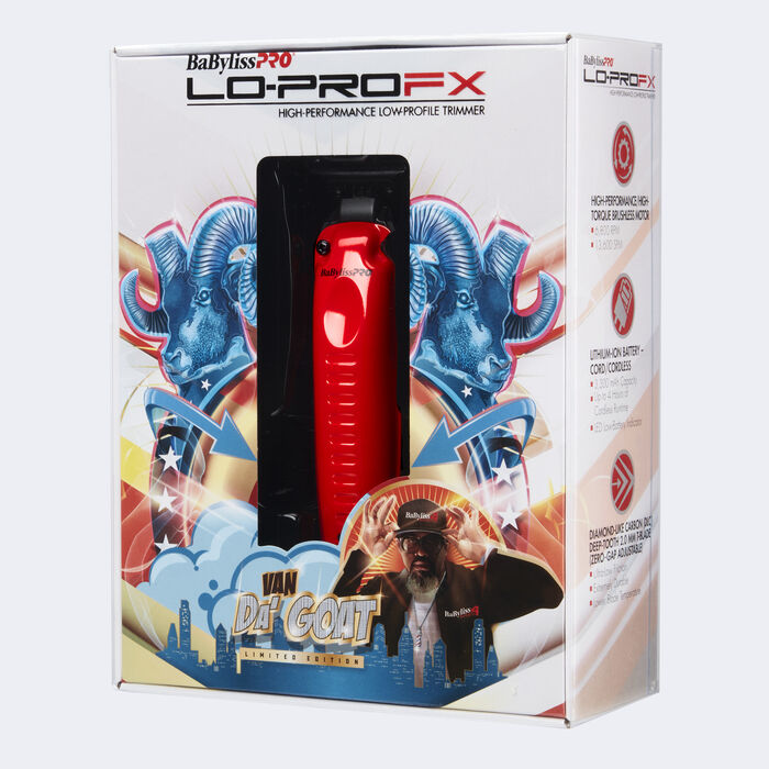 BaBylissPRO LoPROFX Influencer Edition Trimmer - Red FX726RI