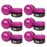 Maroon Nishman Hair Sculpting Wax M5 Matte Look 5 oz - 6 Pack