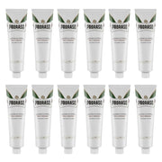 Light Gray Proraso Shaving Cream in Tube Sensitive Skin - White 5.2 oz - Multipack